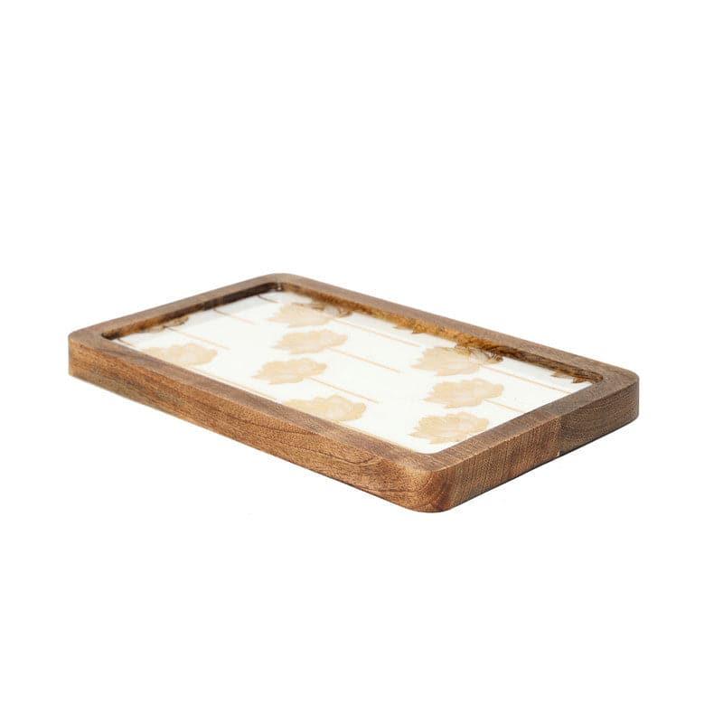 Buy Jeannine Leafy Serving Tray Platter from Vaaree