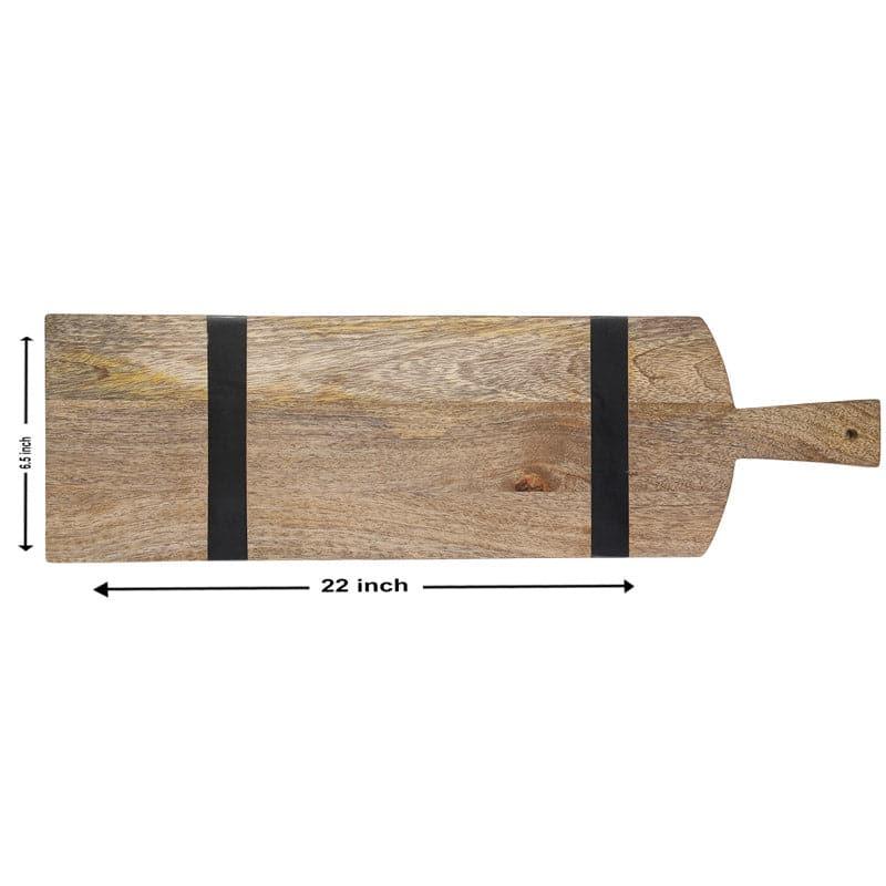 Buy Katara Wooden Platter Platter from Vaaree