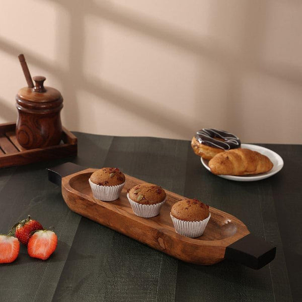 Buy Kila Wooden Platter Platter from Vaaree