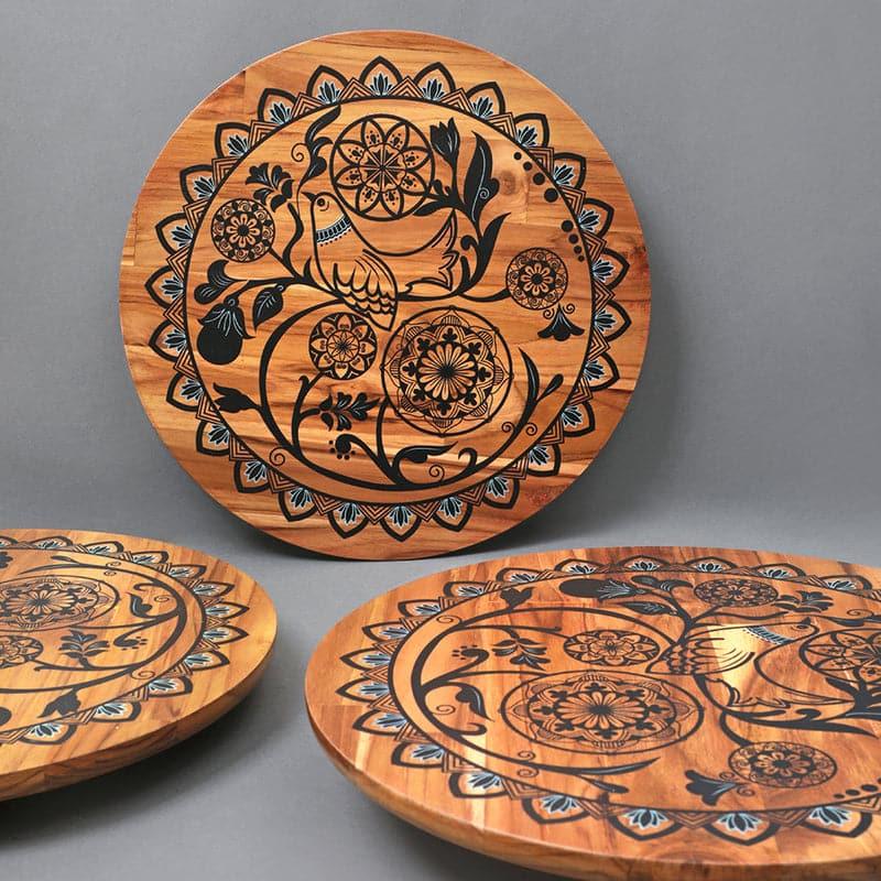 Buy Lora Mandala Rotating Platter Platter from Vaaree