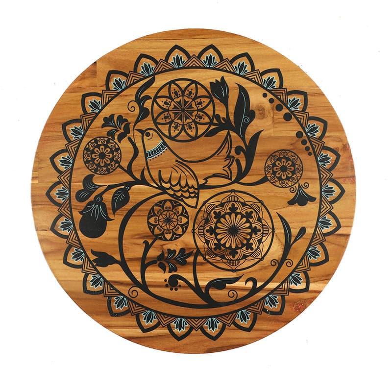 Buy Lora Mandala Rotating Platter Platter from Vaaree