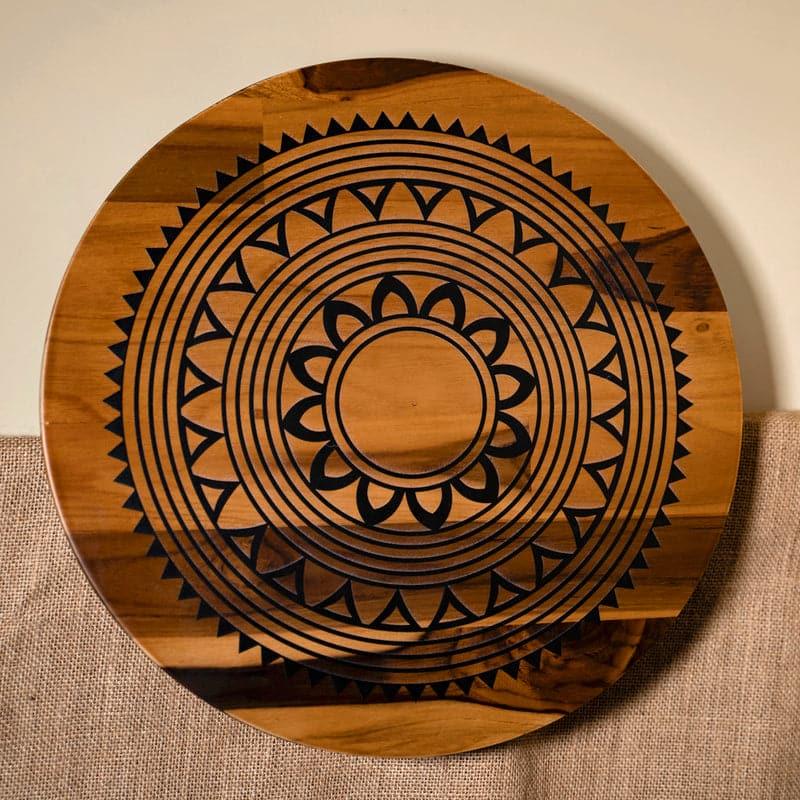 Buy Mano Mandala Rotating Platter Platter from Vaaree