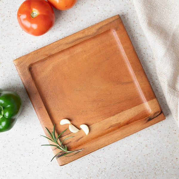 Buy Nisa Wooden Platter Platter from Vaaree