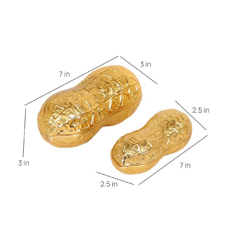 Buy Peanut Bliss Platter - Set Of Two Platter from Vaaree