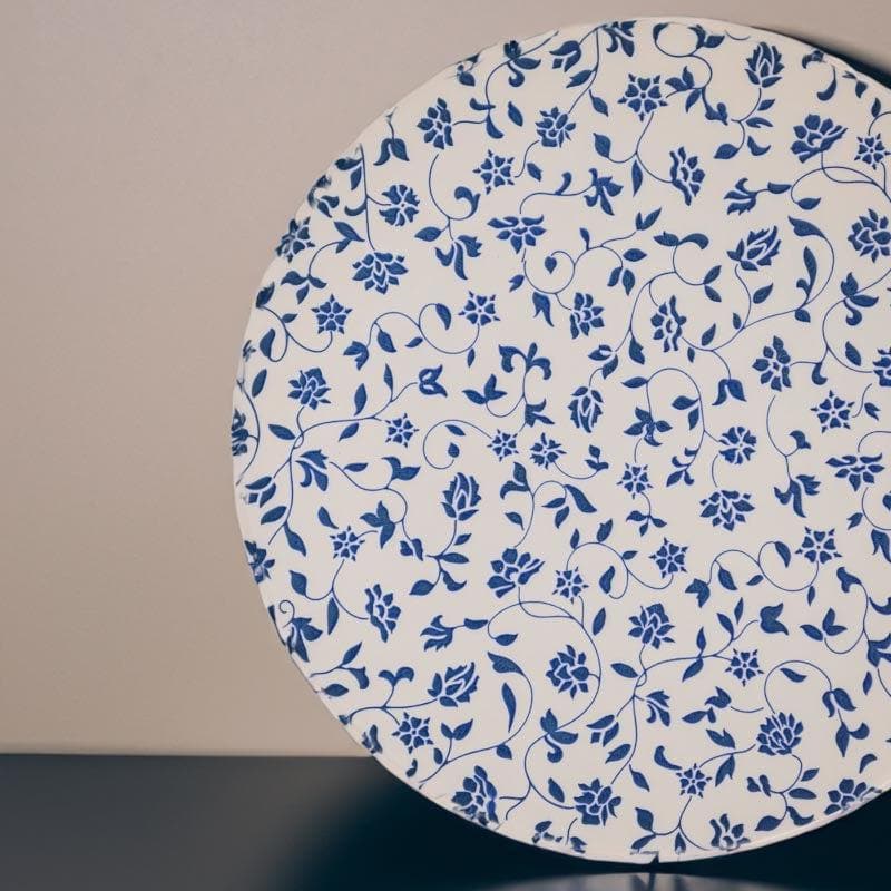 Platter - Pop Of Blue Plate