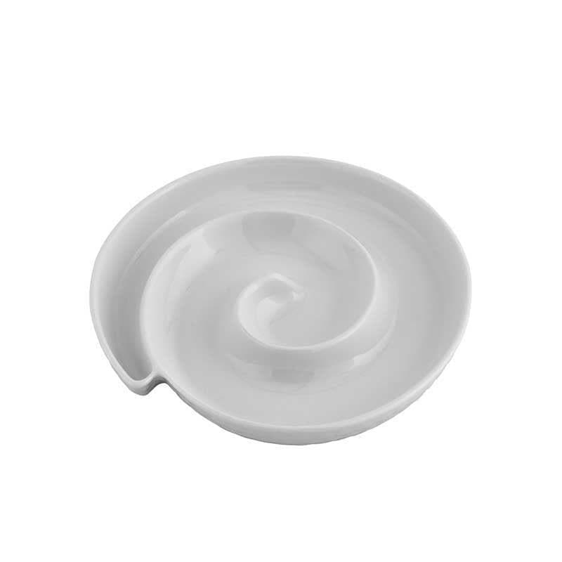 Buy Pure Bliss Spiral Platter - Set Of Four Platter from Vaaree