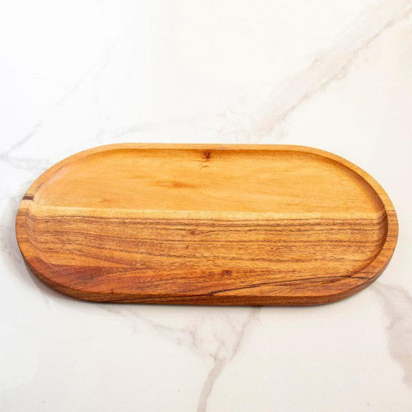 Buy Ripley Wooden Platter Platter from Vaaree