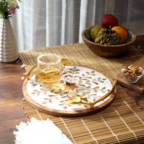 Buy Shema Flora Platter Platter from Vaaree