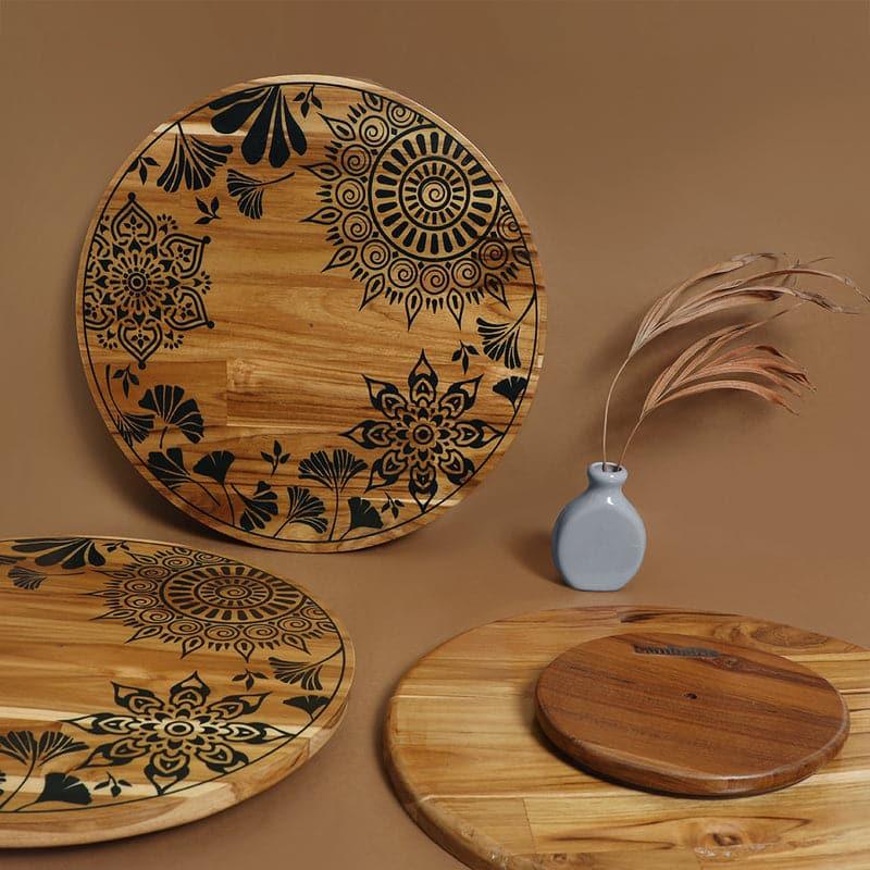 Buy Taavi Mandala Rotating Platter Platter from Vaaree