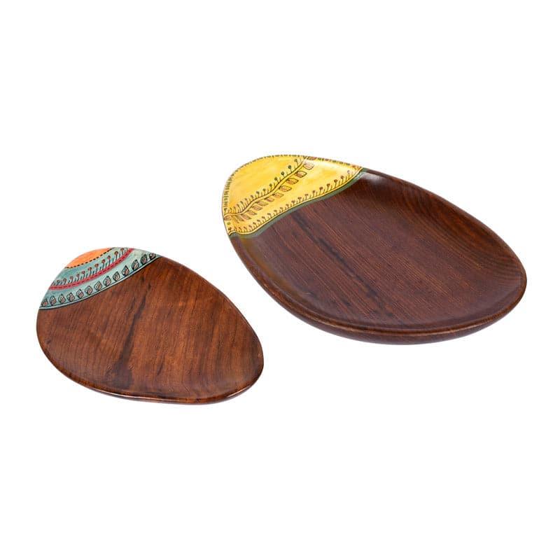 Platter - Velar Wooden Platter - Set Of Two