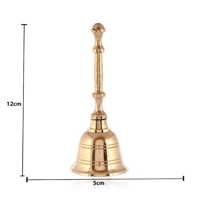 Buy Chinchilla Brass Pooja Bell Pooja Bell from Vaaree