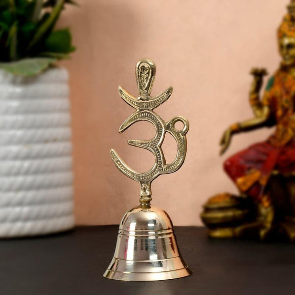 Buy Decorative Om Brass Pooja Bell Pooja Bell from Vaaree