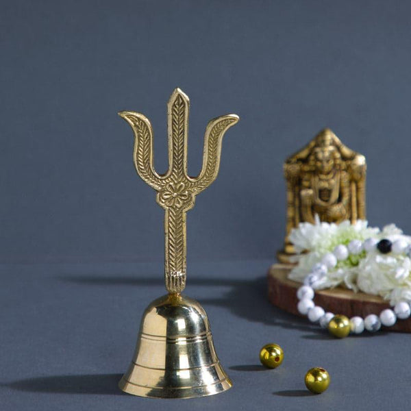 Buy Shiv Trishool Pooja Pooja Bell Pooja Bell from Vaaree