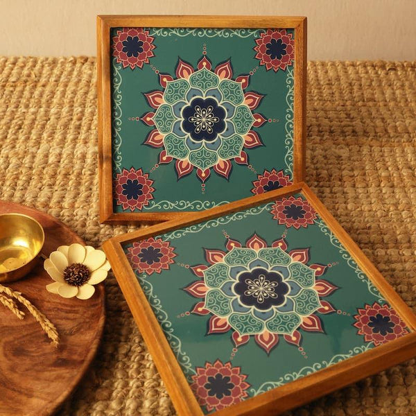 Buy Ahora Mandala Chowki (Small) Pooja Chowki from Vaaree