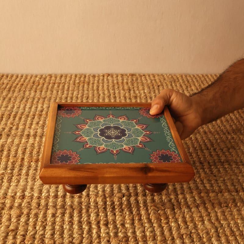 Buy Ahora Mandala Chowki (Small) Pooja Chowki from Vaaree