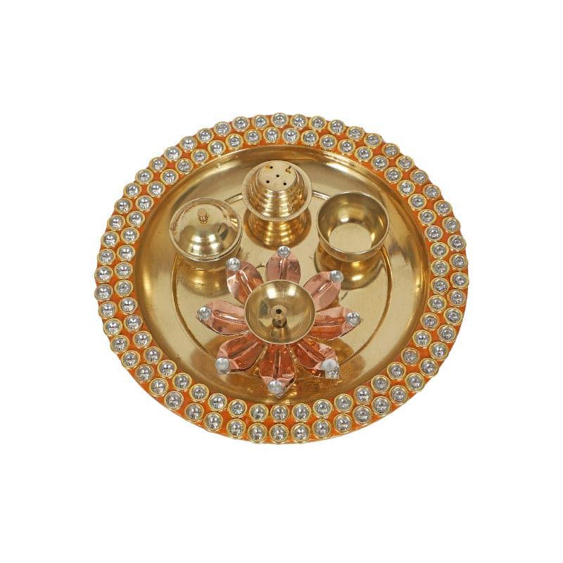 Buy Beaded Bless Thali Set Pooja Thali & Sets from Vaaree