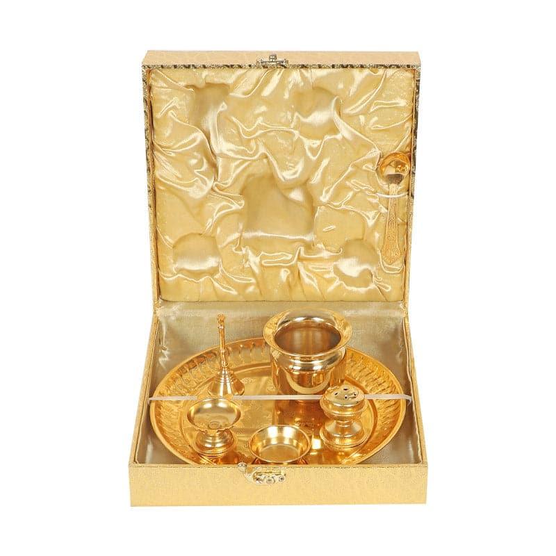 Buy Saniti Pooja Thali Set Pooja Thali & Sets from Vaaree