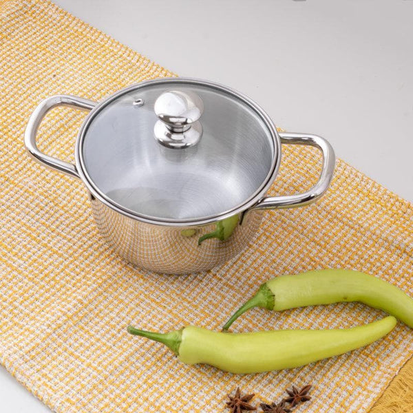 Cooking Pot - Embassy Cooking Pot With Lid - 5500 ml/10 Inches