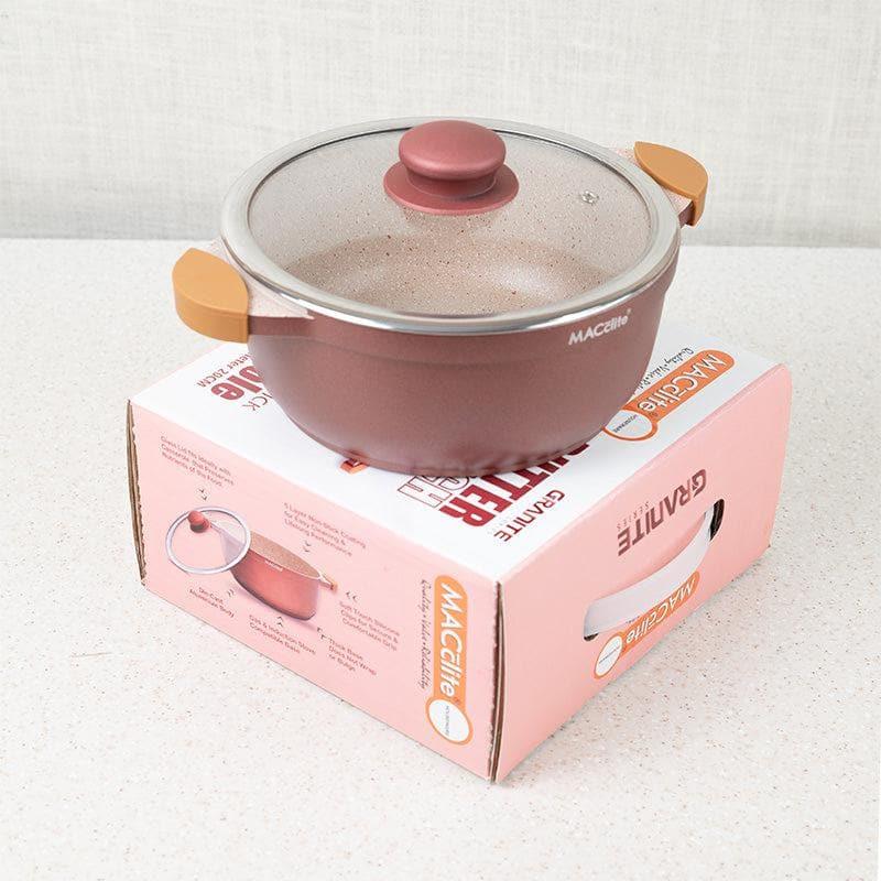 Buy Non Stick Emory Flat Tawa - 28 CM Cooking Pot from Vaaree