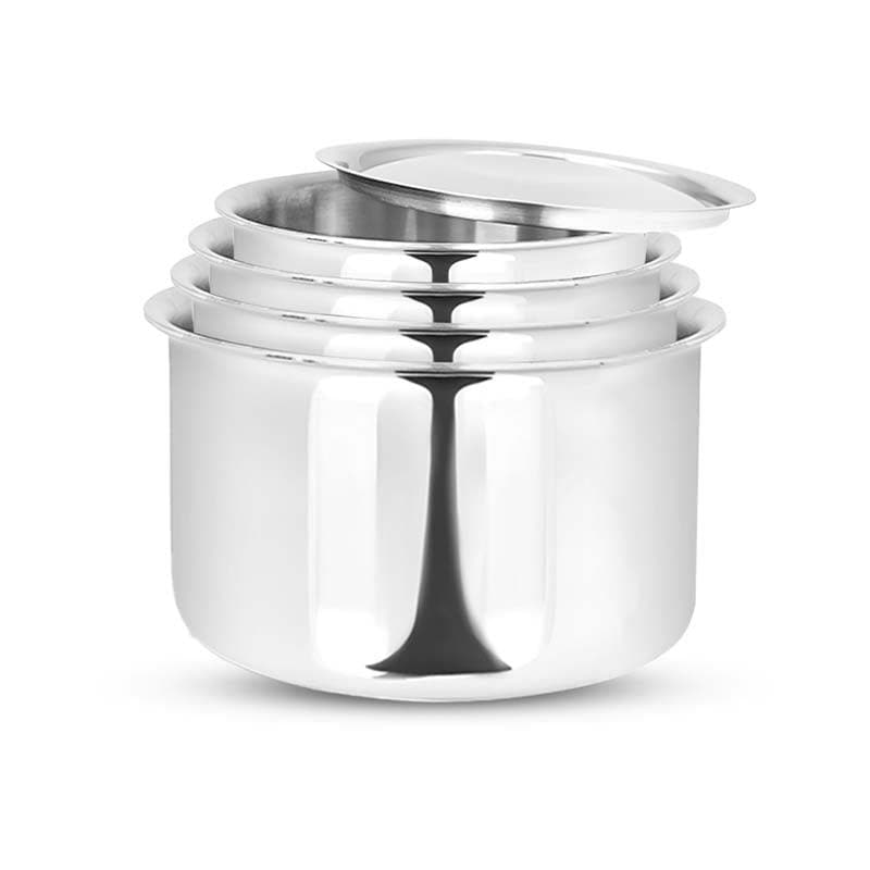 Pateela - Allo Innoware Stainless Steel Pateela - Four Piece Set