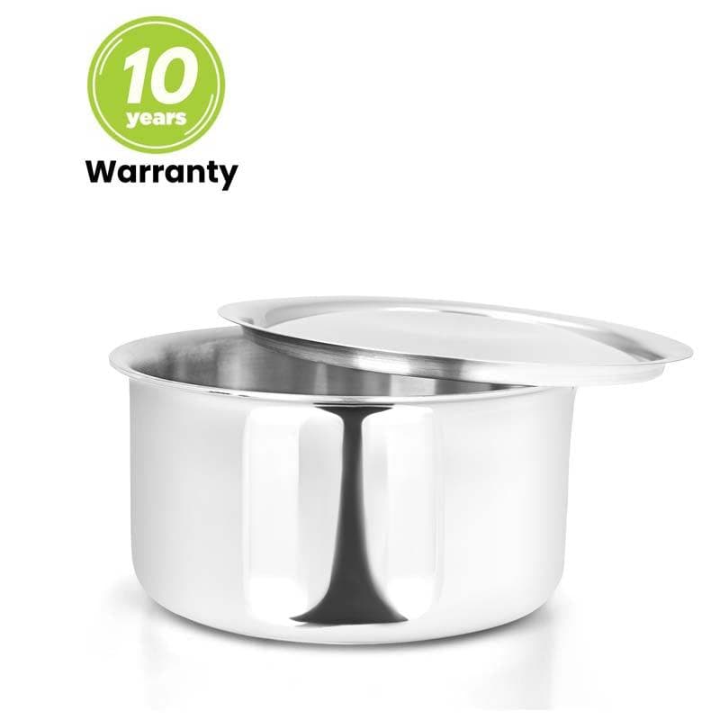 Buy Gusto Stainless Steel Pateela - 2700 ML / 7 Inches Pateela from Vaaree