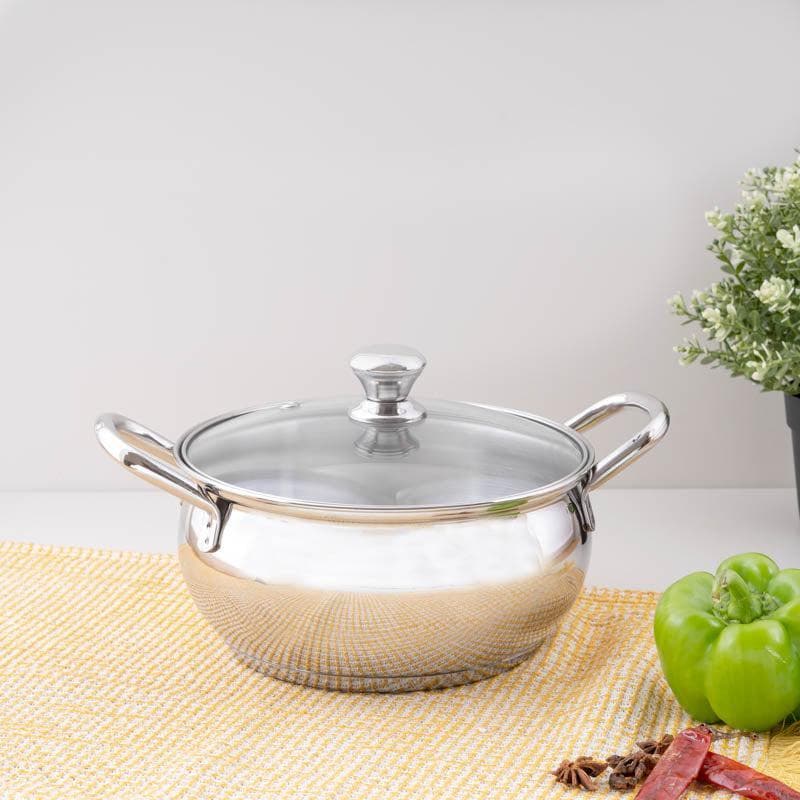 Buy Mystic Induction Safe Handi With Lid - 1000 ML / 6 Inches Handi from Vaaree