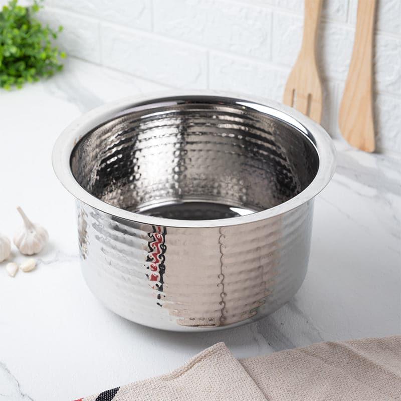 Buy Sizzle Stainless Steel Pateela - 3700 ML / 10 Inches Pateela from Vaaree