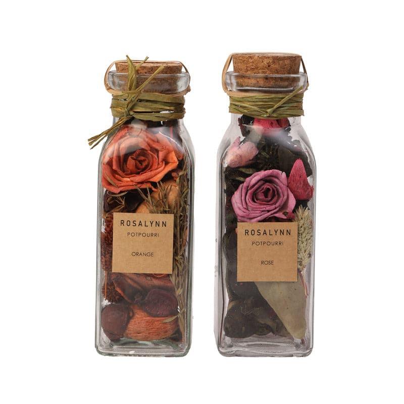 Buy Kaasmi Potpourri With Glass Jar - Set Of Two Potpourri from Vaaree