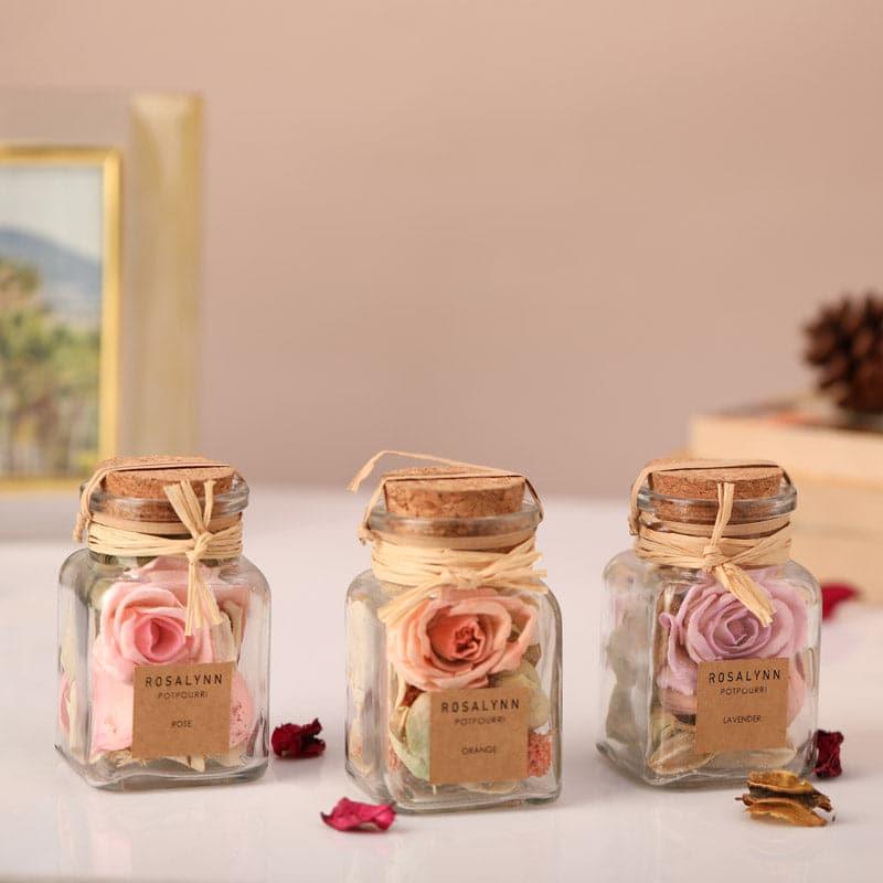 Buy Konerie Potpourri With Glass Jar - Set Of Three Potpourri from Vaaree