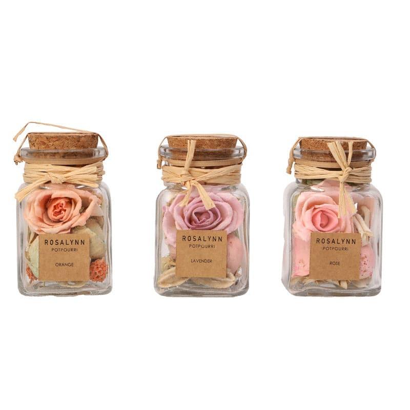 Buy Konerie Potpourri With Glass Jar - Set Of Three Potpourri from Vaaree