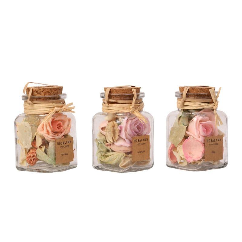 Buy Konerie Potpourri With Glass Jar - Set Of Three Potpourri from Vaaree