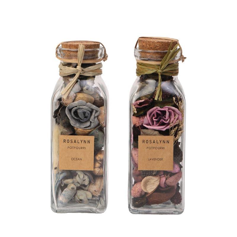 Buy Merina Potpourri With Glass Jar - Set Of Two Potpourri from Vaaree