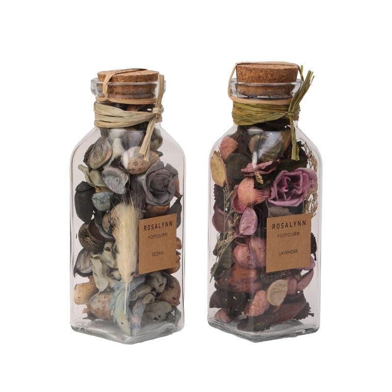 Buy Merina Potpourri With Glass Jar - Set Of Two Potpourri from Vaaree