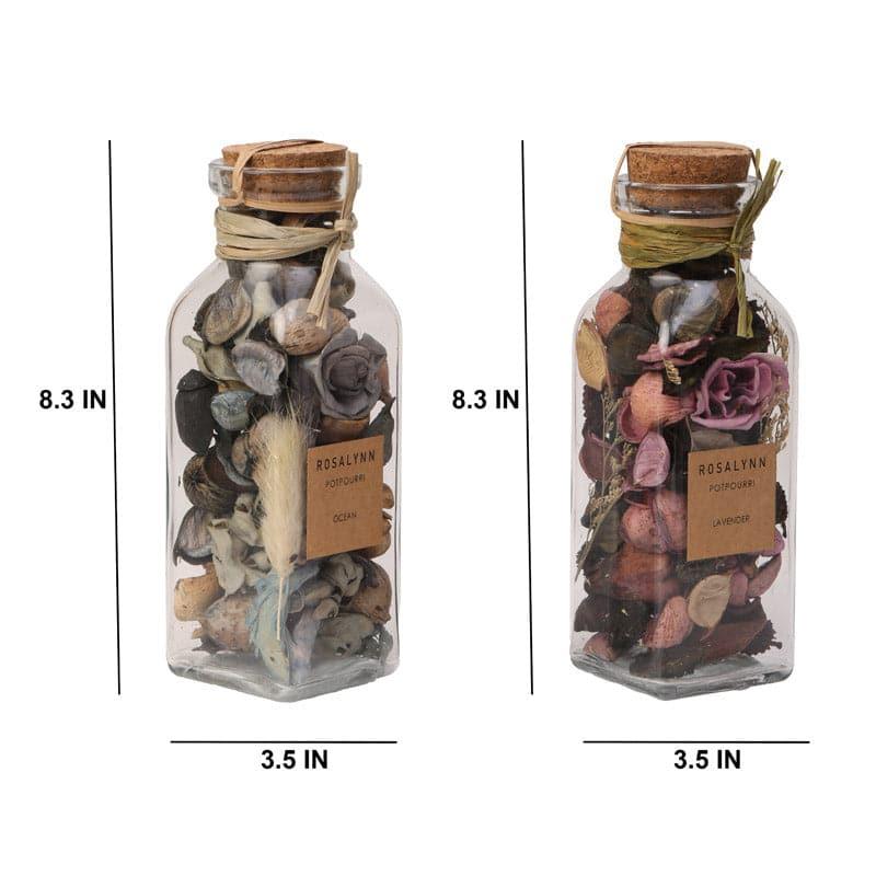 Buy Merina Potpourri With Glass Jar - Set Of Two Potpourri from Vaaree