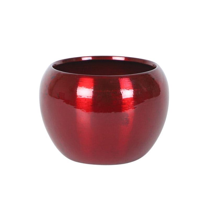 Buy Applo Pine Planter (Red) - Set Of Three Pots & Planters from Vaaree