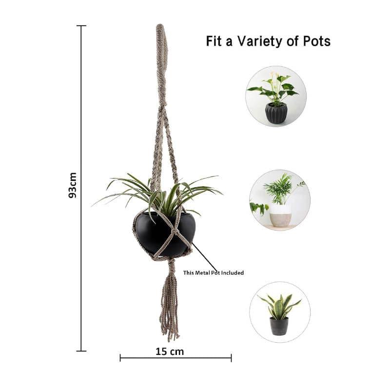 Buy Aurora Macrame Plant Hanger - Large Pots & Planters from Vaaree