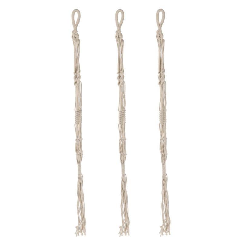 Buy Aylin Macrame Plant Hanger - Set Of Three Pots & Planters from Vaaree