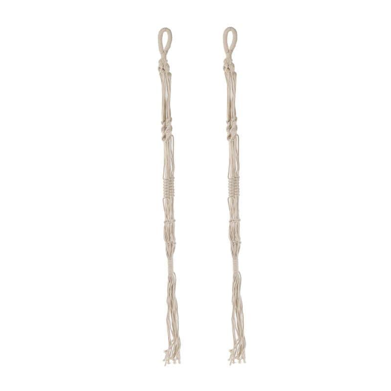 Buy Aylin Macrame Plant Hanger - Set Of Two Pots & Planters from Vaaree