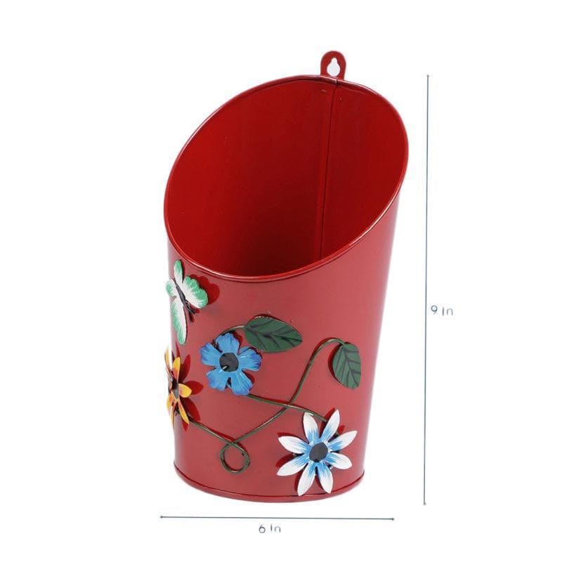 Buy Bloom Delights Hanging Planter - Set Of Five Pots & Planters from Vaaree