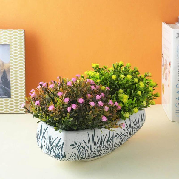 Buy Ceramic Tropical Boat Planter Pots & Planters from Vaaree