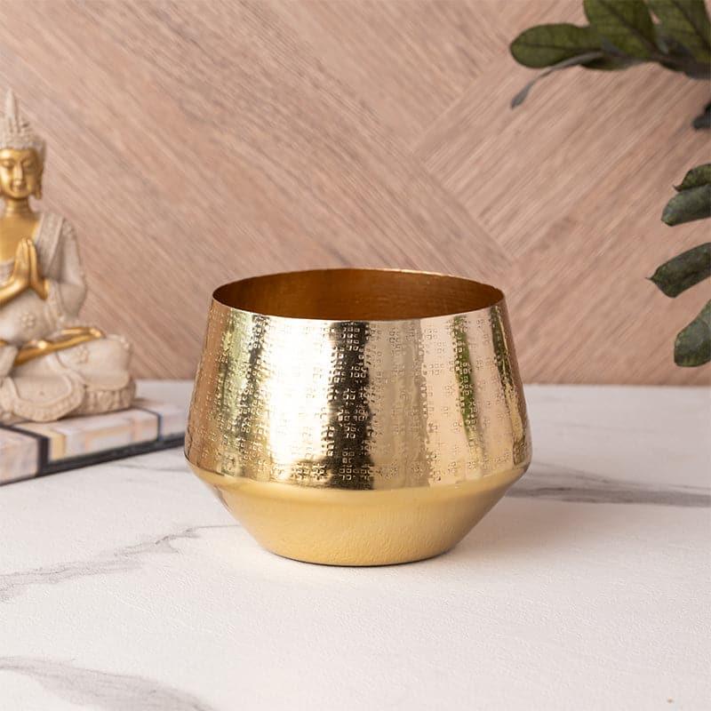 Buy Cibrina Metal Pot Pots & Planters from Vaaree