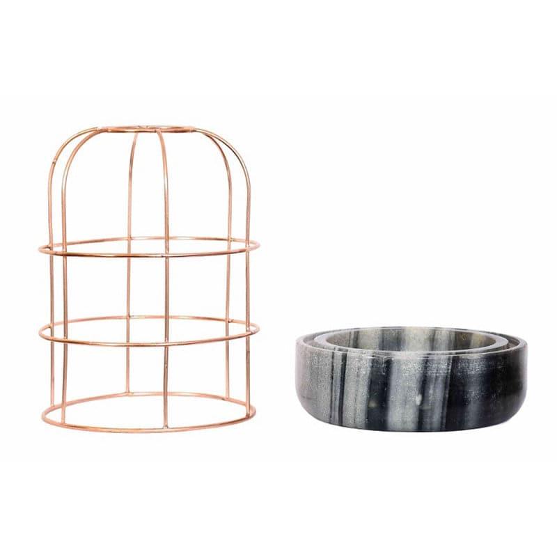 Buy Copper Coop Eartha Planter - Grey Pots & Planters from Vaaree