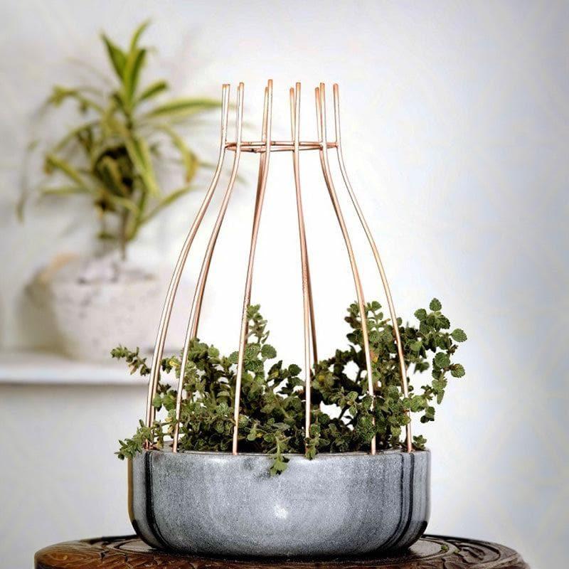 Buy Copper Dome Eartha Planter - Grey Pots & Planters from Vaaree