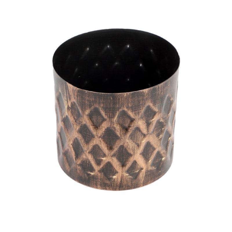 Buy Diamo Hammered Planter - Set Of Three Pots & Planters from Vaaree