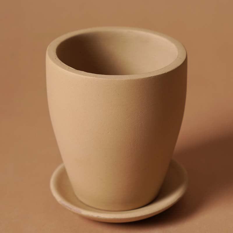 Buy Easy-Peasy Planter - Beige Pots & Planters from Vaaree