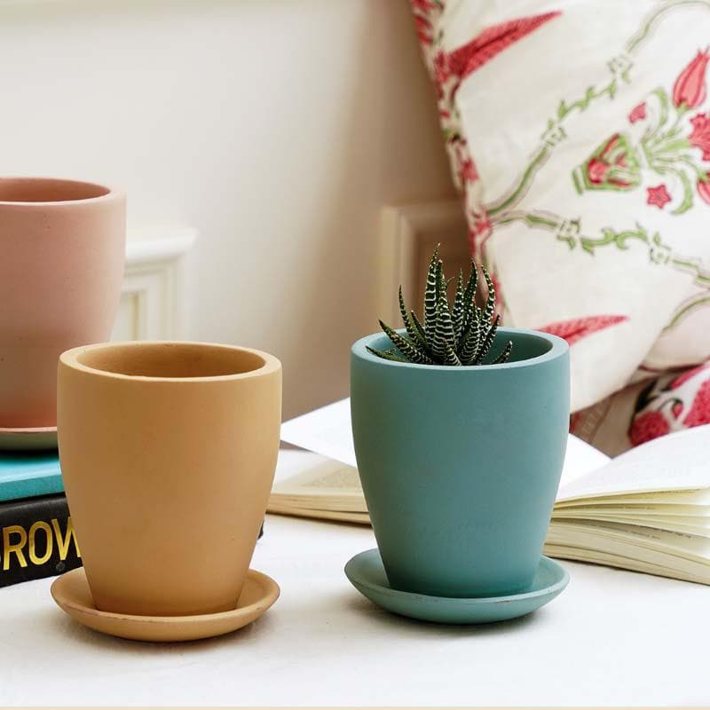 Buy Easy-Peasy Planters - Set Of Three Pots & Planters from Vaaree