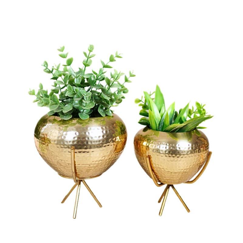 Buy Flora Bud Planter - Set Of Two Pots & Planters from Vaaree