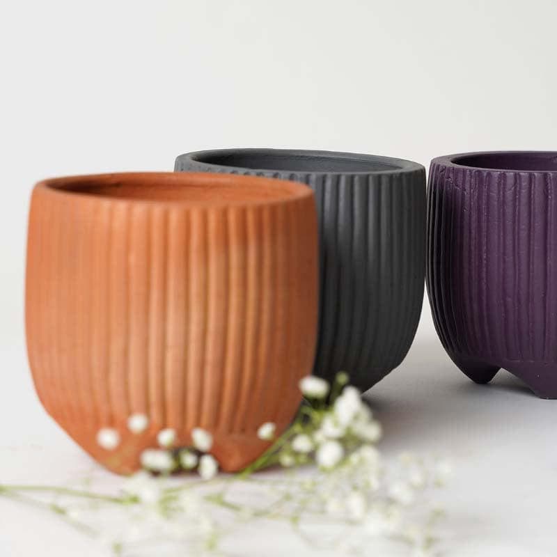 Buy French Madeleine Planter - Caramel Pots & Planters from Vaaree