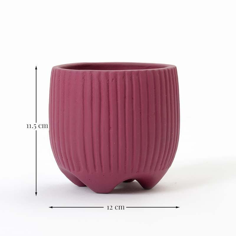 Buy French Madeleine Planter - Fuschia Pots & Planters from Vaaree