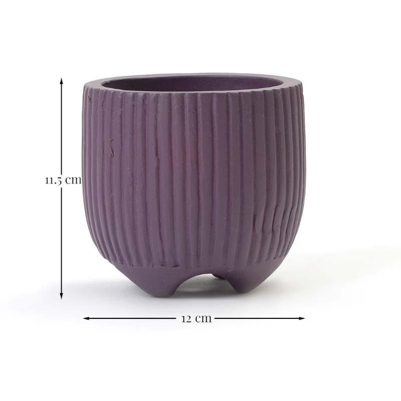 Buy French Madeleine Planter - Purple Pots & Planters from Vaaree